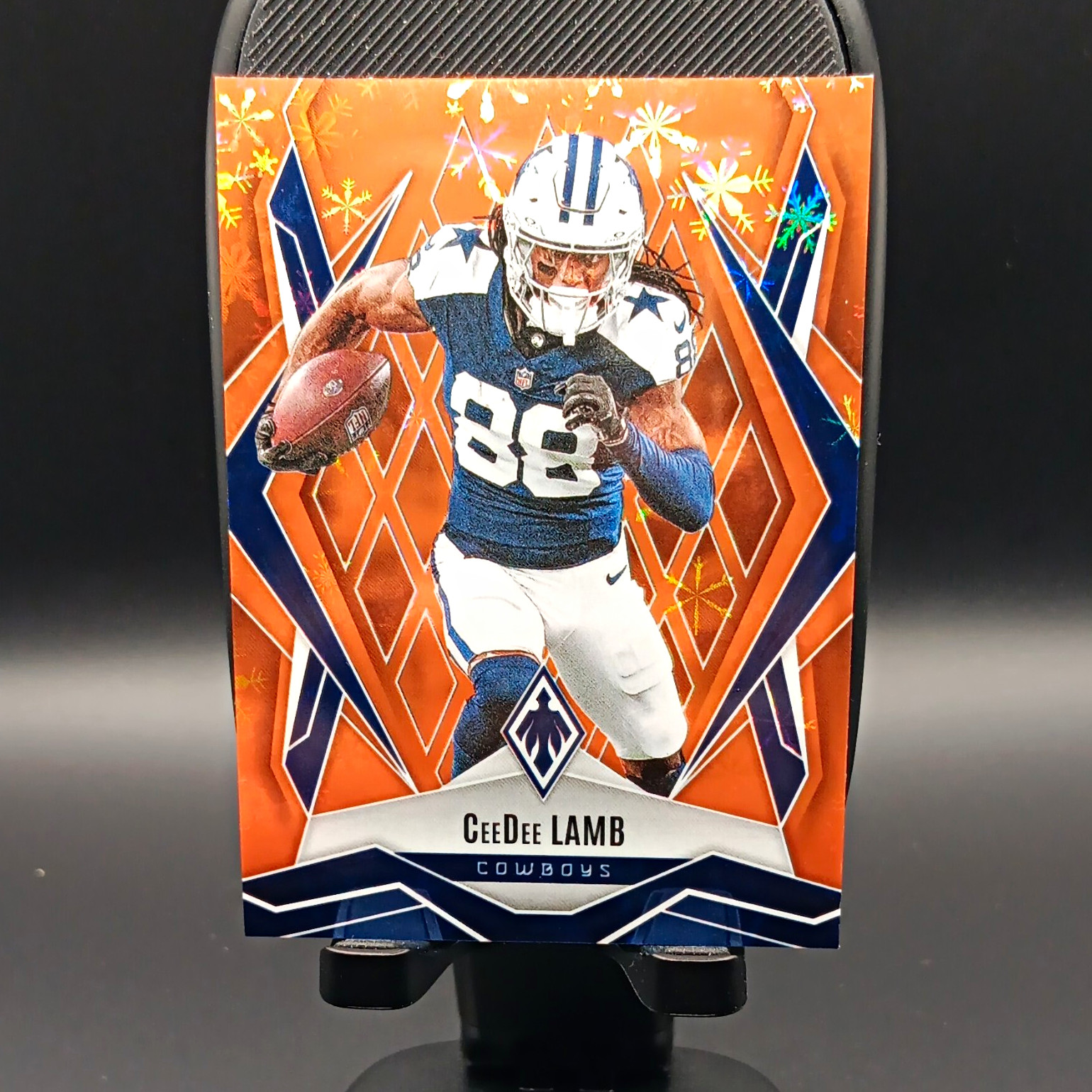 Panini Phoenix 2025 CeeDee Lamb Dallas Cowboys #125 Orange Winter /99 