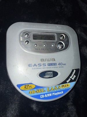 AIWA Compact Disc Player Model XP-V516C Jogging 40 Second Anti-Shock Year 2000