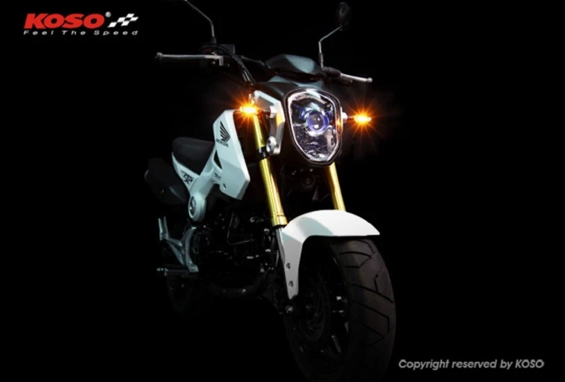 KOSO BlinkerMonster LED Silber universell - Bild 2 von 4