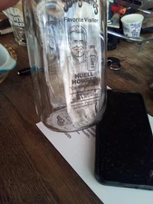  Broguiere's Dairy Huell Howser “California's Gold” Glass Milk Bottle With Lid