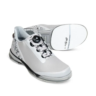 KR Strikeforce TPC Hype Grey Camo Right Handed Men's Bowling Shoes - Image 1 of 4