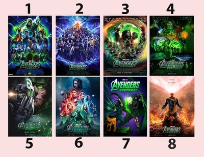 Avengers Doomsday Multiverse Saga Epic Movie Poster Collection 2026