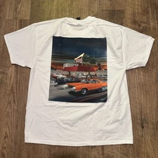 2001 In-n-Out Burger Las Vegas Double Sided Tshirt Hanes Beefy T Vintage XL