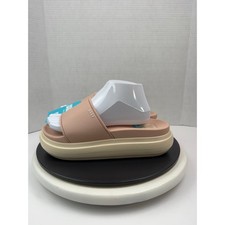 REEF Cushion Bondi Bay Womens 8 Cameo Rose Pink Platform Slip On Slide Sandals