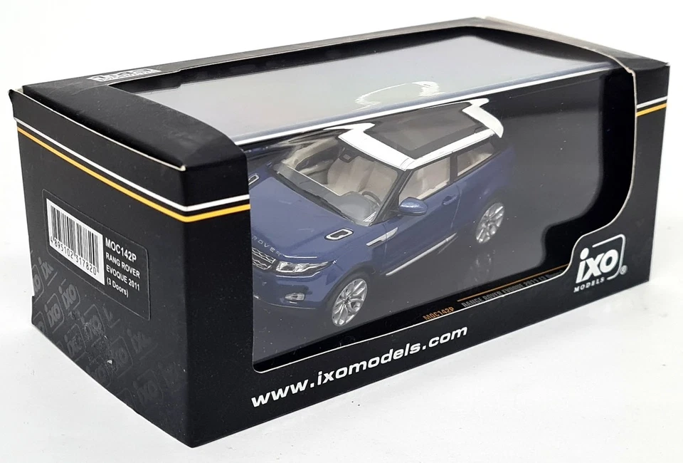 Ixo 1/43 - Range Rover Evoque 2011 3Dr Blue MOC142P Diecast Scale Model Car - Image 2 of 4