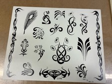 Tattoo Flash Single Sheet Print Jeff Bartels Traditional Style 11 X 14 Jbc2