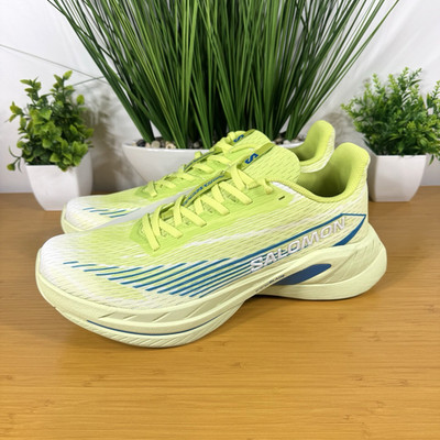 Salomon Spectur 2 NBY Electric Green Running Shoes 475669 Mens Size 10.5