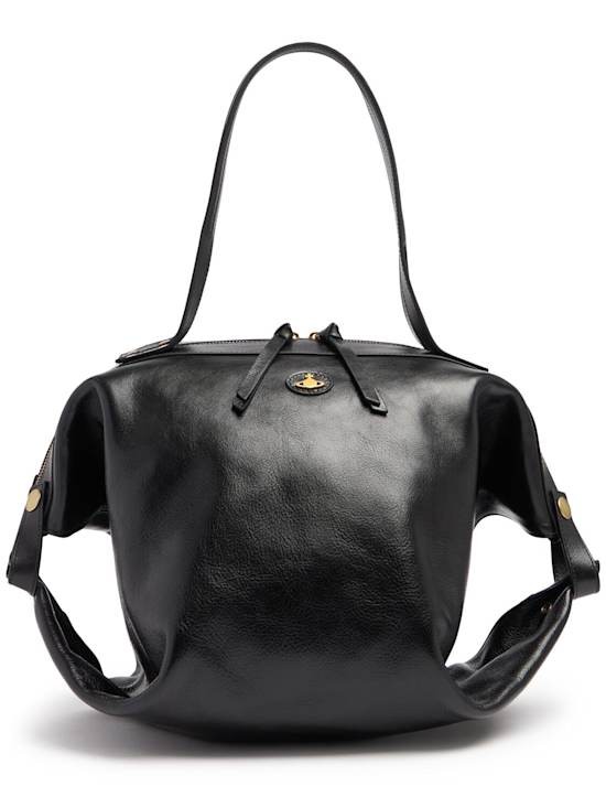 Кожаная сумка-тоут Vivienne Westwood - Mara - черный 150590₽