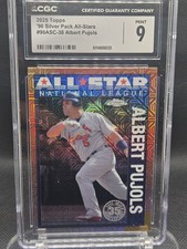 Topps 2025 '90 Silver Pack All-Stars Albert Pujols #90ASC-38 Cardinals CGC 9