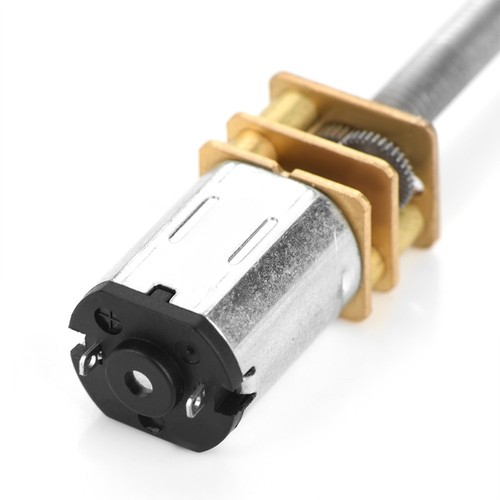 DC 6/12V N20 Getriebe Untersetzungsmotor Mit Ausgangswelle M4 X 100mm 6V 500RPM♡ - Bild 5 von 14