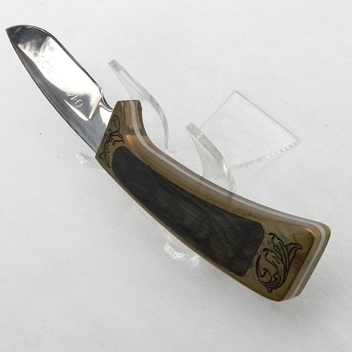 BROWNING USA 1980er Limited Edition ELK Skinner Messer SN 0142/3000, orig Scheide - Bild 6 von 10