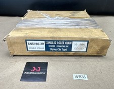  60-2 Standard Roller Chain Double Strand 10FT 3/4  x1/2  Spring Clip Type