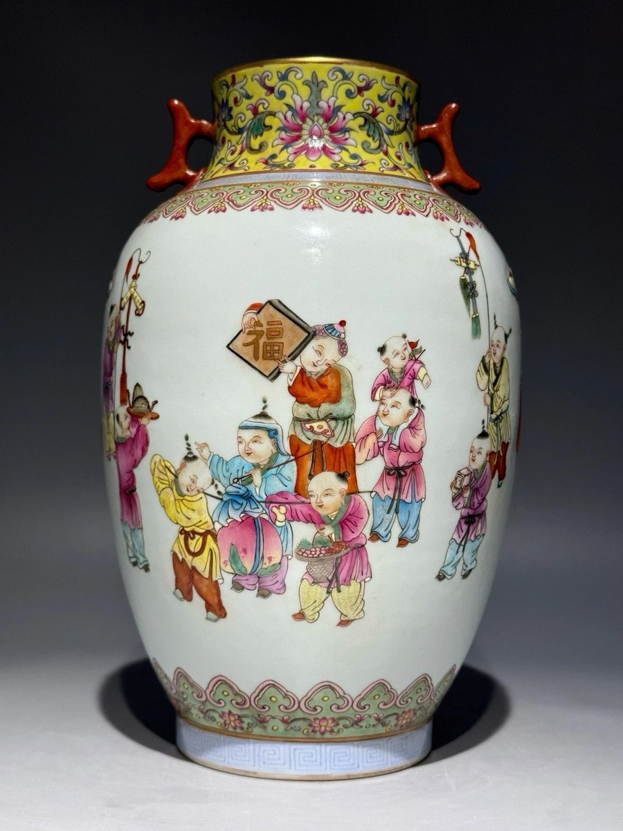 陶瓷多色1800年以前中国古董花瓶| eBay