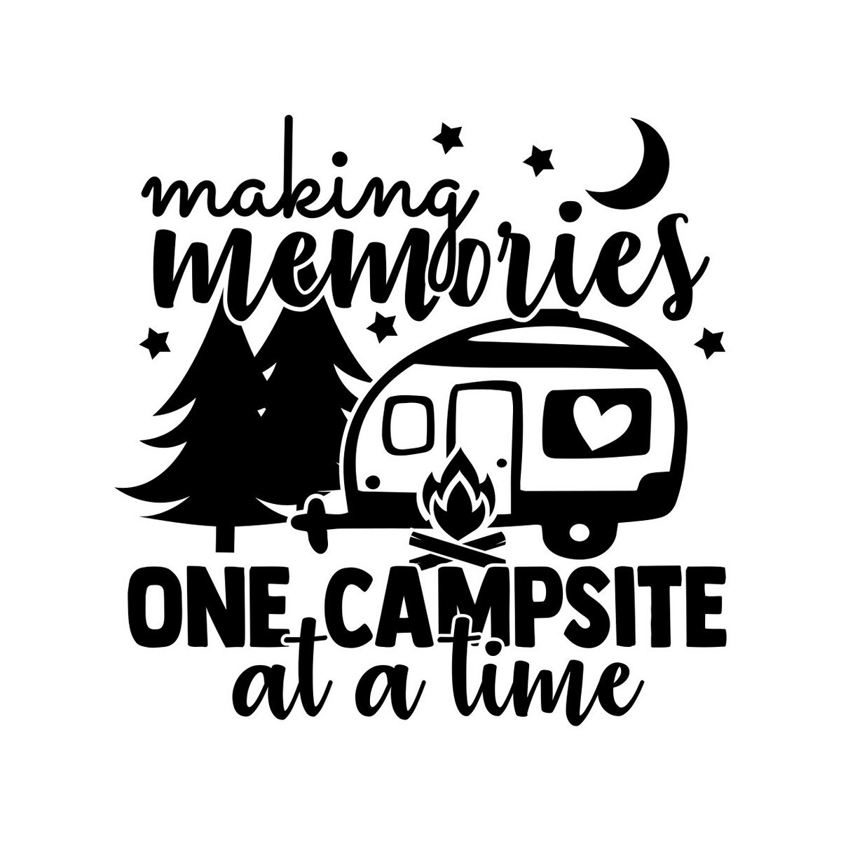 Large Caravan Sticker Making Memories Motorhome Camper Van Truck