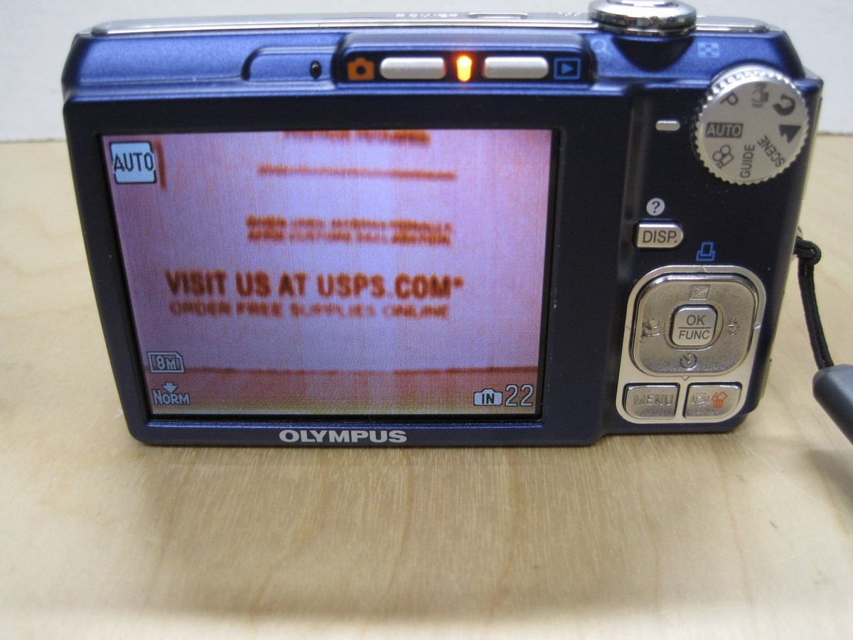 Olympus FE FE-340 8.0MP Digital Camera - Blue 50332163102| eBay