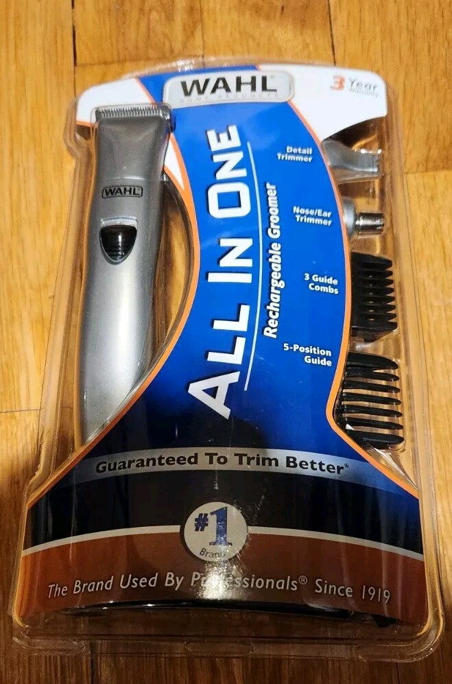 WAHL All-in-One BODY GROOMING NOSE EAR HAIR BEARD Rechargeable