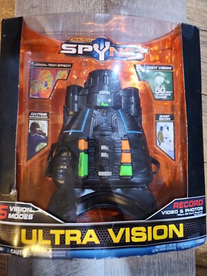 SpyNet Ultra Vision Goggles with 5 Vision Modes Jakks Pacific New