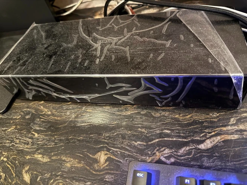 SAMSUNG Odyssey Ark 55" Curved Gaming Monitor, 4K UHD 165Hz 1ms ($2700 Retail) - Image 3 of 4