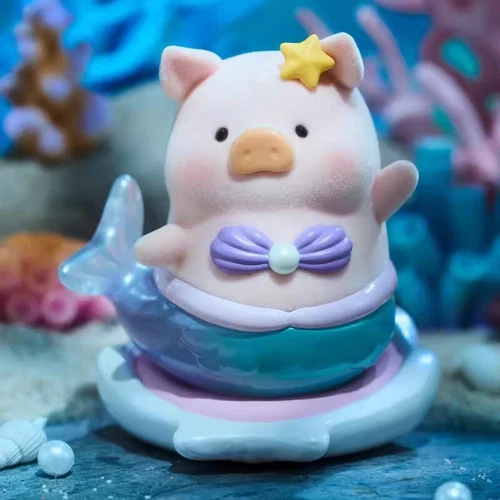 Original Lulu The Piggy Dreamy Blue Ocean Series Action Figure Blind Box Toys - Picture 19 of 32