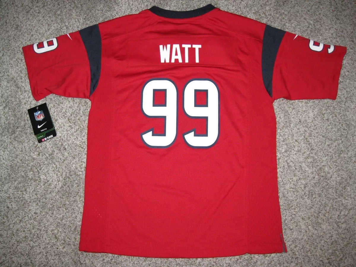 Mens Houston Texans JJ Watt Nike Red Alternate Game Jersey