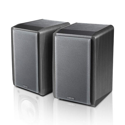 EDIFIER R1010BT 2.0 BT Soundsystem Black Bluetooth Lautsprecher System Holz