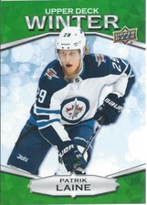 2018 Upper Deck UD Winter PATRIK LAINE Hockey #W-12 Green Parallel 40/99