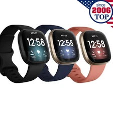 Fitbit Versa 3 Wristband Activity Tracker, Health & Fitness Smartwatch with GPS