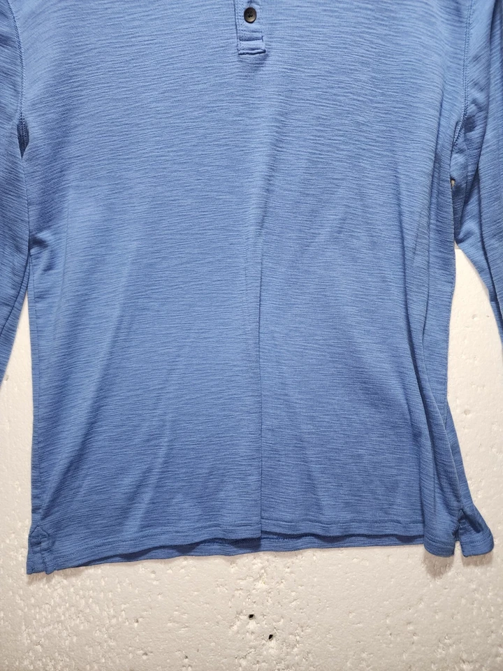 APT 9 Sweater Mens Large Blue Long Sleeve Pullover Round Neck - Image 3 of 4