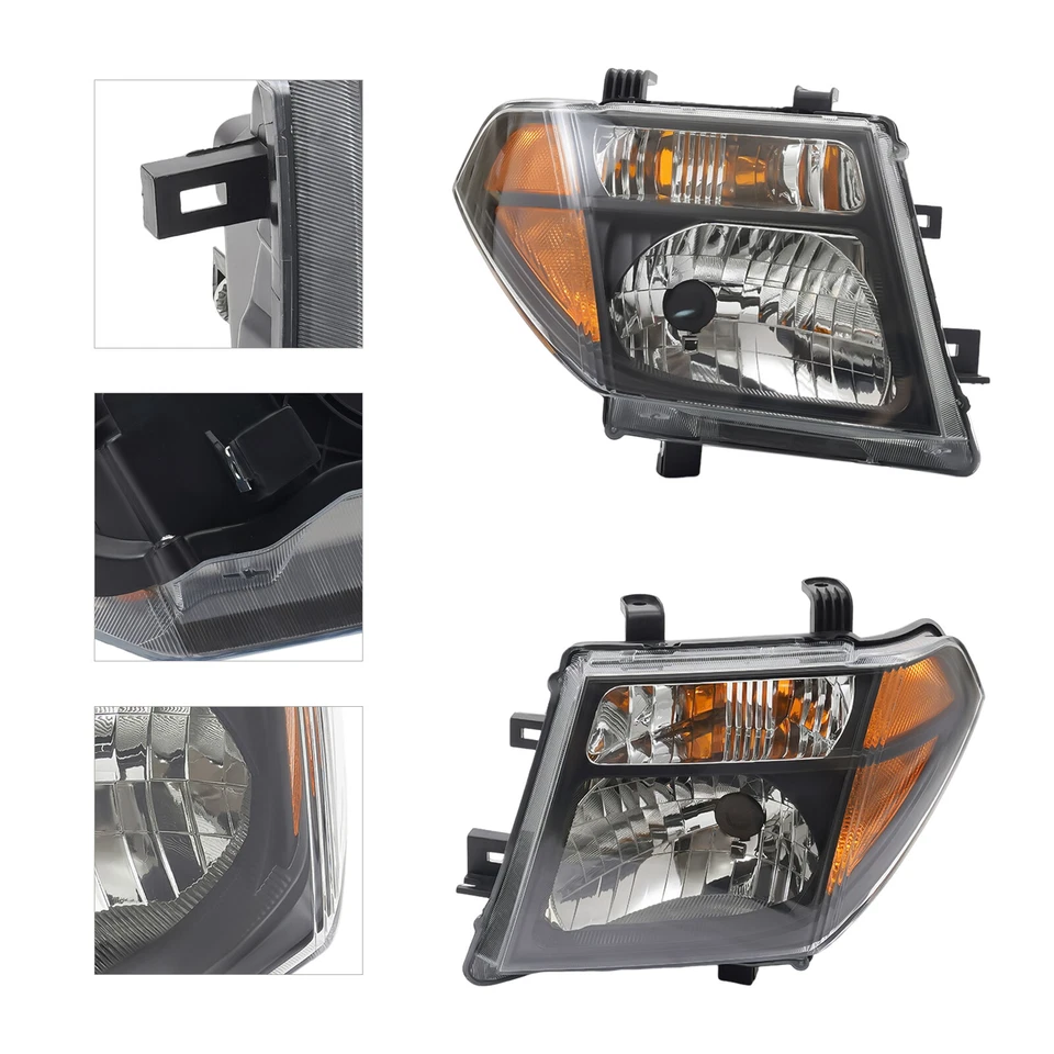For 2005-2007 Nissan Pathfinder Left & Right Headlights Headlamps Pair Halogen - Изображение 2 из 4