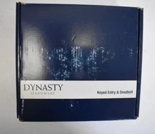 Dynasty Hardware CP-HER-US15 Heritage Front Door Entry Lever Lockset & Single