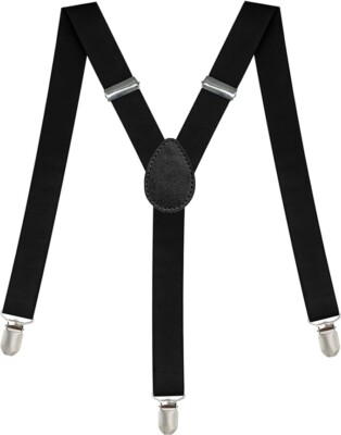 Dibi Mens Suspenders - Adjustable Elastic Y Shape Womens Suspender for Costume