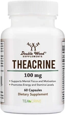Theacrine (Teacrine) 100 Mg, 60 Capsules - Energy and Focus Supplement (Similar