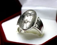 Dante Paradiso Ring 925 Sterling Silver Metaphysical Men Ring All Sizes