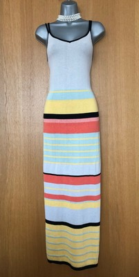monsoon striped maxi dress