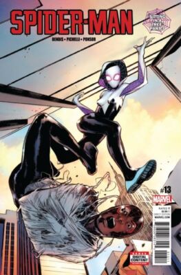 Spider-Man (2016) #  13 (9.0-VFNM) Miles Morales, Spider-Gwen 2017