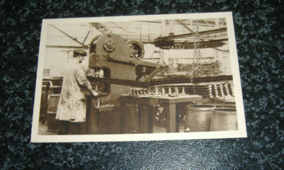 Express Tobacco - How It Is Made (Motor Cars) No6 - Chassis Frame Assembly