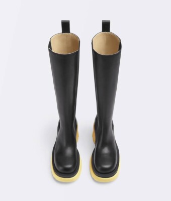 Bottega Venetta - Leather high Chelsea boots size 40