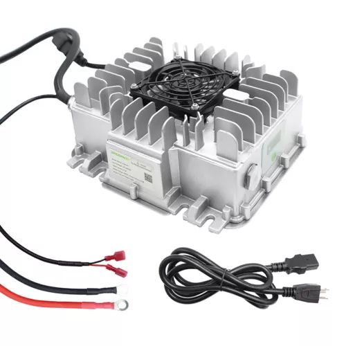 24V 25A Smart Battery Charger HB500-24 105739 7041410 for JLG Genie Skyjack Lift - Picture 4 of 7