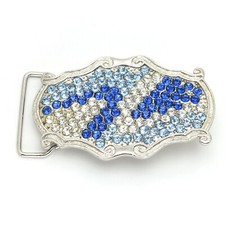 AUSTRIAN CRYSTAL BELT BUCKLE FOR 35 MM BELT- FREE SHIPPING