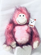 Gund Fab Pals Pink Ramona Gorilla Plush Stuffed Animal 11" NWT