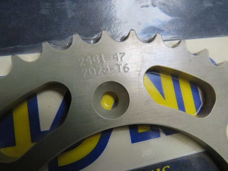 NUEVO Piñón trasero de aluminio Sunstar 5-248147 KTM Husqvarna - 47T Gas OM22 Foto 3 de 3