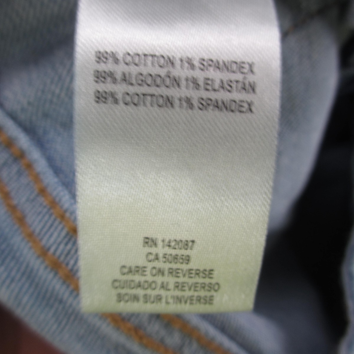 Simply Noelle Jeans Women's 6 Blue Stone Wash Straight Leg Jeans