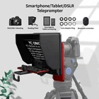  Teleprompter For Tablet Smartphone Camera, Remote Ultra Wide Lens Portable