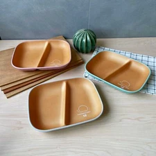 SCANDINAVIAN FOREST Camping Outdoor Tableware Cookware square Plate made in Jap