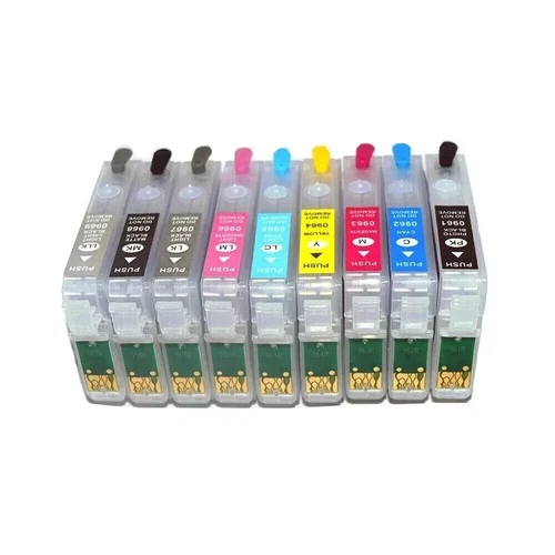 Wiederbefüllbare Tintenpatronen mit ARC Chip T0961-T0969 für Stylus Photo R2880 - Bild 2 von 6
