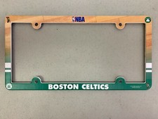 Boston Celtics Basketball NBA Plastic Vibrant License Plate Frame Cover Holder