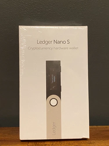 Ledger Nano S Cryptocurrency Hardware Wallet