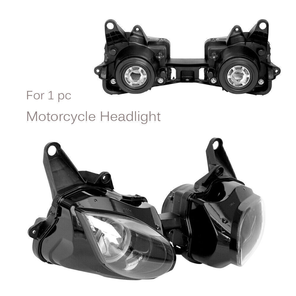 Front Headlight Assembly Headlamp Light Housing Fit Kawasaki