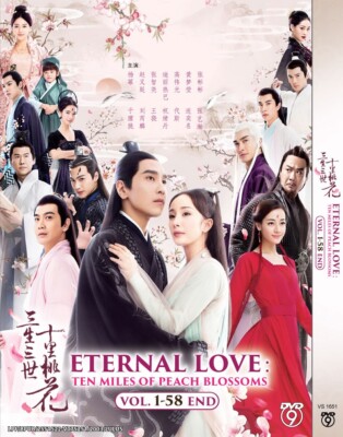 CHINESE DRAMA DVD ETERNAL LOVE:TEN MILES OF PEACH BLOSSOMS VOL.1-58 END*REG ALL*