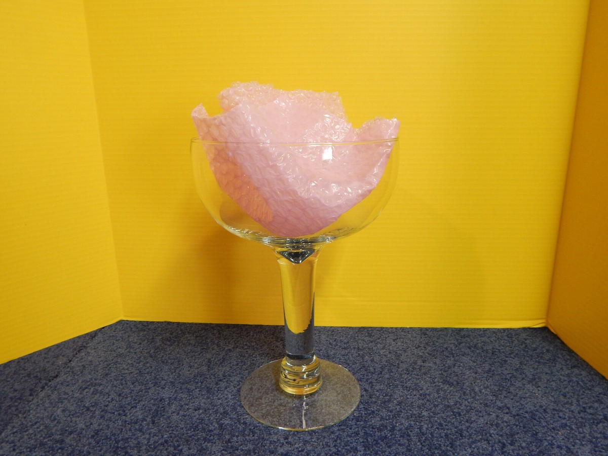 Tall Stemmed Vase/Glass -72oz Bowl | eBay